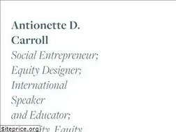Sites similar to antionettecarroll.design