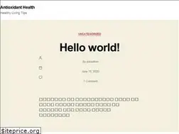 Sites similar to antioxidanthealth.com