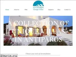 Sites similar to antiparosescapevillas.com