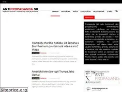 Sites similar to antipropaganda.sk