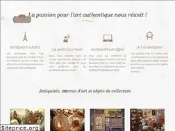 Sites similar to antiquaire-paris.fr