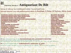 Sites similar to antiquariaatdebilt.nl