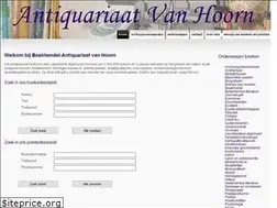 Sites similar to antiquariaatvanhoorn.nl