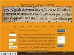 Sites similar to antiquariaatveritas.nl