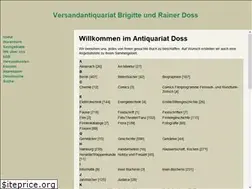 Sites similar to antiquariat-doss.de