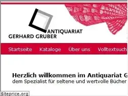 Sites similar to antiquariat-gruber.de