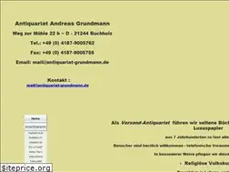 Sites similar to antiquariat-grundmann.de