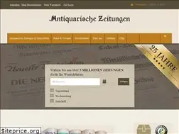 Sites similar to antiquarische-zeitungen.de