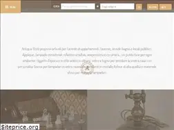 Sites similar to antiquastyle.it