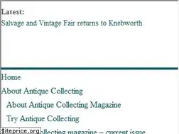 Sites similar to antique-collecting.co.uk