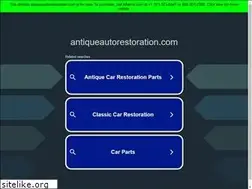 Sites similar to antiqueautorestoration.com