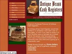 Sites similar to antiquebrasscashregisters.com