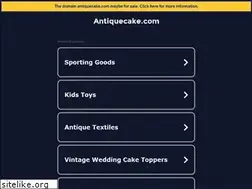 Sites similar to antiquecake.com