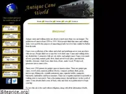 Sites similar to antiquecaneworld.com