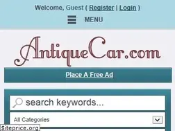 Sites similar to antiquecar.com
