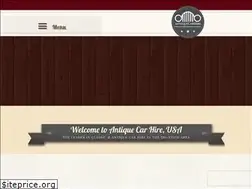Sites similar to antiquecarhire.com
