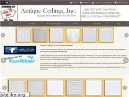 Sites similar to antiqueceilings.com
