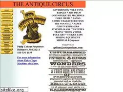 Sites similar to antiquecircus.com