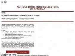 Sites similar to antiquedoorknobs.org