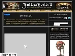 Sites similar to antiquefootball.com