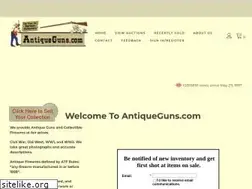 Sites similar to antiqueguns.com