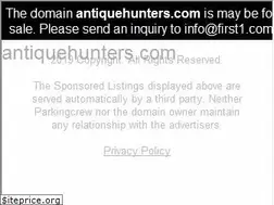 Sites similar to antiquehunters.com