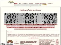 Sites similar to antiquepatternlibrary.org