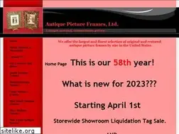 Sites similar to antiquepictureframesltd.com