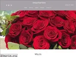 Sites similar to antiquerosefloristllc.com