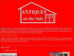 Sites similar to antiquesontheside.com