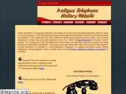 Sites similar to antiquetelephonehistory.com