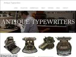 Sites similar to antiquetypewriters.com