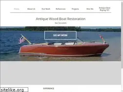 Sites similar to antiquewoodboatrestoration.com