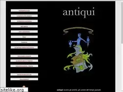 Sites similar to antiqui.it