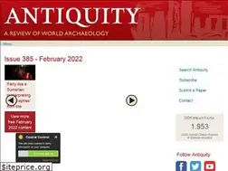 Sites similar to antiquity.ac.uk