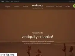 Sites similar to antiquitysl.com