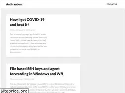 Sites similar to antirandom.com