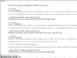 Sites similar to antirez.com