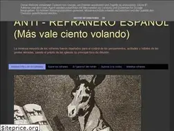 Sites similar to antirrefranero.blogspot.com