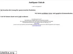 Sites similar to antispam-club.de