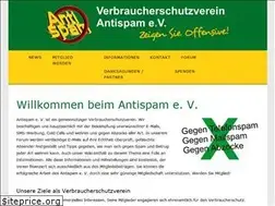 Sites similar to antispam-ev.de