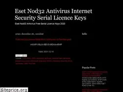 Sites similar to antiviruslicenceserialkey.blogspot.com
