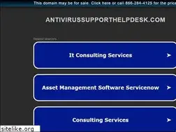 Sites similar to antivirussupporthelpdesk.com