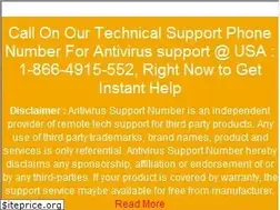 Sites similar to antivirussupportnumber.org