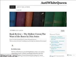 Sites similar to antiwhitequeen.wordpress.com