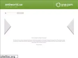 Sites similar to antiworld.se