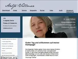 Sites similar to antje-vollmer.de