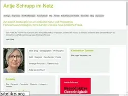 Sites similar to antjeschrupp.de