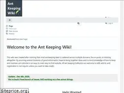 Sites similar to antkeeping.wiki