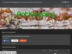 Sites similar to antkeepingforum.com
